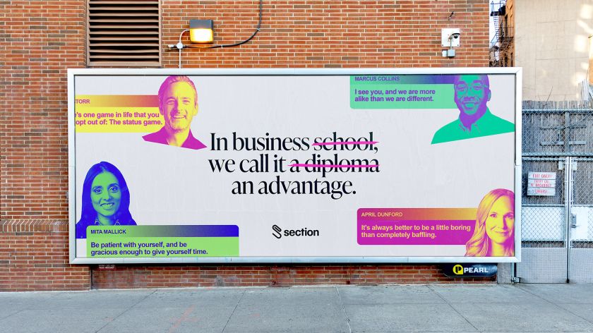 DesignStudio rebrands Section to 'revolutionise' elite business education