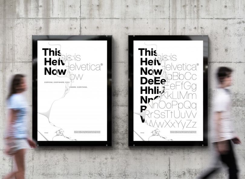 Helvetica Now, courtesy of Monotype