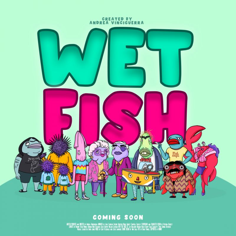 Wet Fish: An adult cartoon about a world of talking fish living inside a  cheap motel water bed | Creative Boom