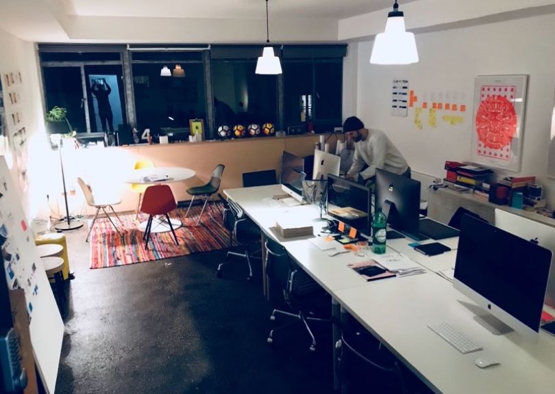 Nomad HQ in the early days of 2017