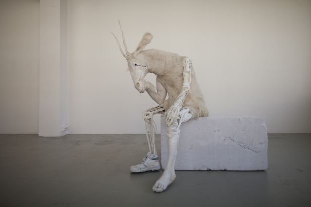 Pawel Althamer: Self-portrait as the Billy-Goat 2011 | Courtesy of the artist and Foksal Gallery Foundation, Warsaw. Photo: Bartosz Stawiarski