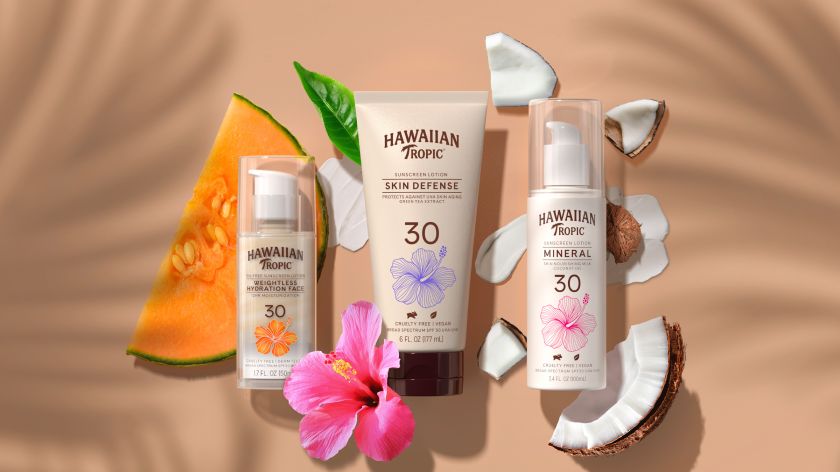 JDO's redesign helps highlight Hawaiian Tropic's skin-loving qualities