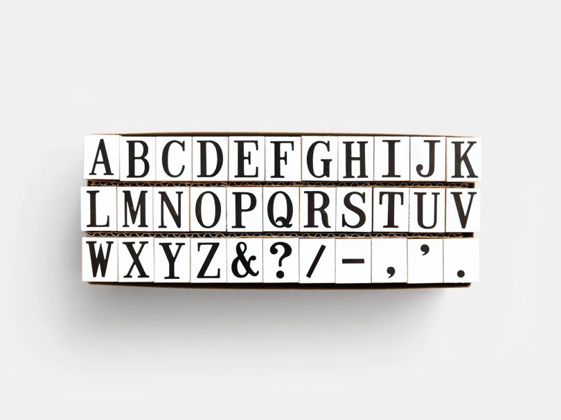 Jumbo Alphabet Stamps by Present & Correct