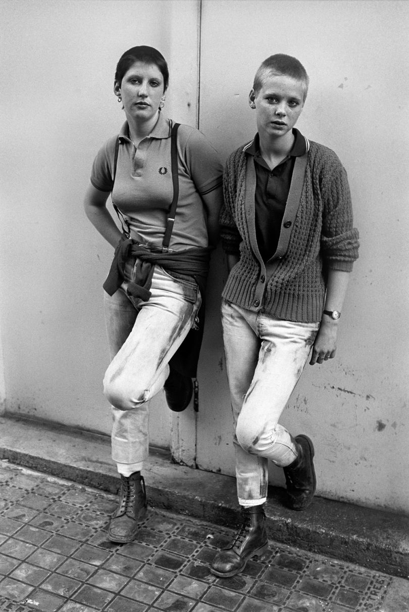 Skinhead Girls, Brighton, 1980. © Derek Ridgers