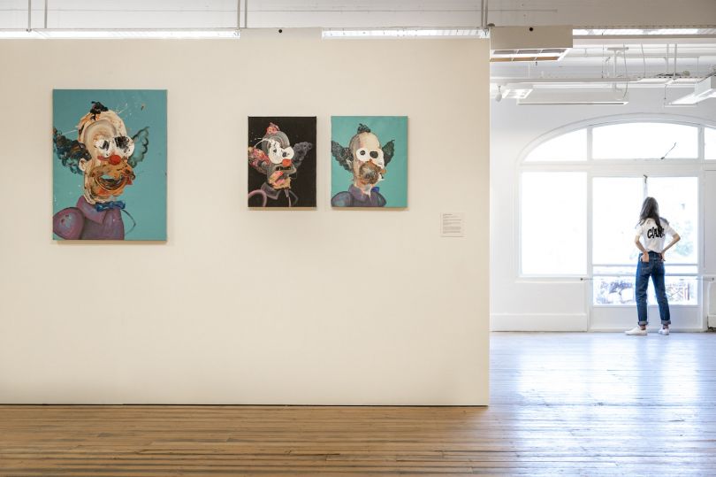 Paintings by Anthony Rondinone. Photography by Jamie James
