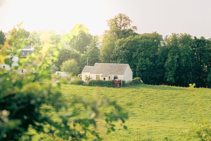 Asa Rodger's new countryside home