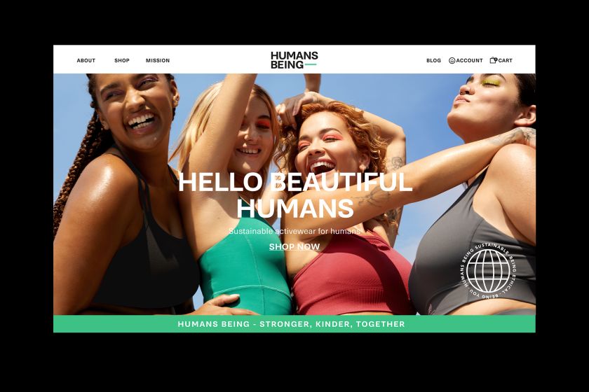 The new website for Humans Being