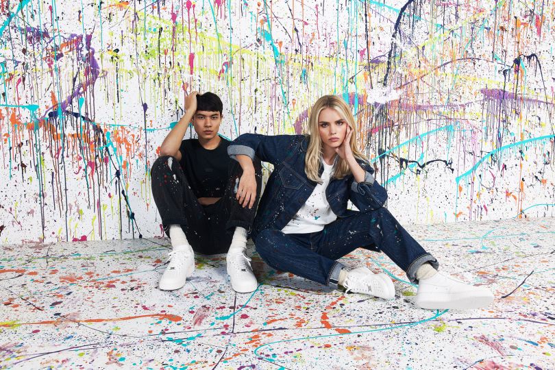 Levi's and END collaborate to create glorious new paint-splattered clothing  range | Creative Boom