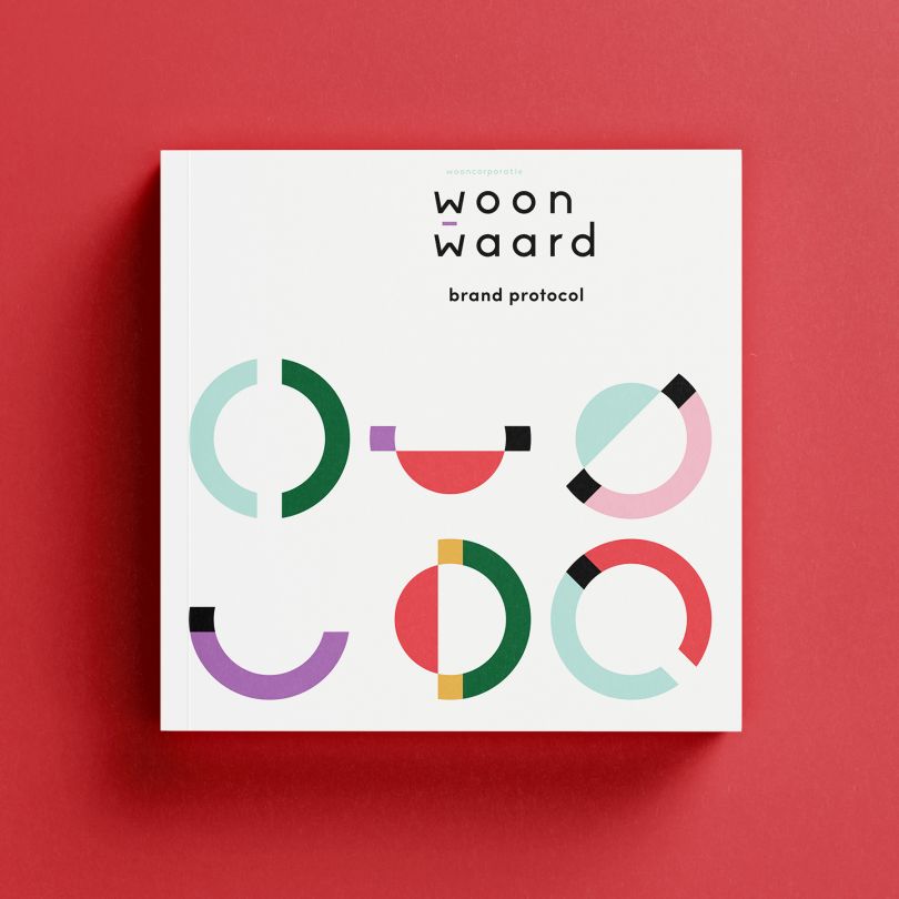 Woonwaard Rebranding by Ruud Winder-Rebrandt, winner in the Graphics, Illustration and Visual Communication Design Category, 2020-2021.