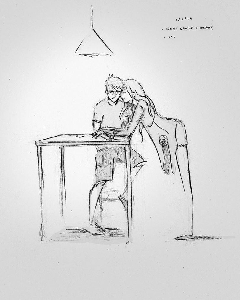 Drawing a part of daily life - Drawing Academy | Drawing Academy
