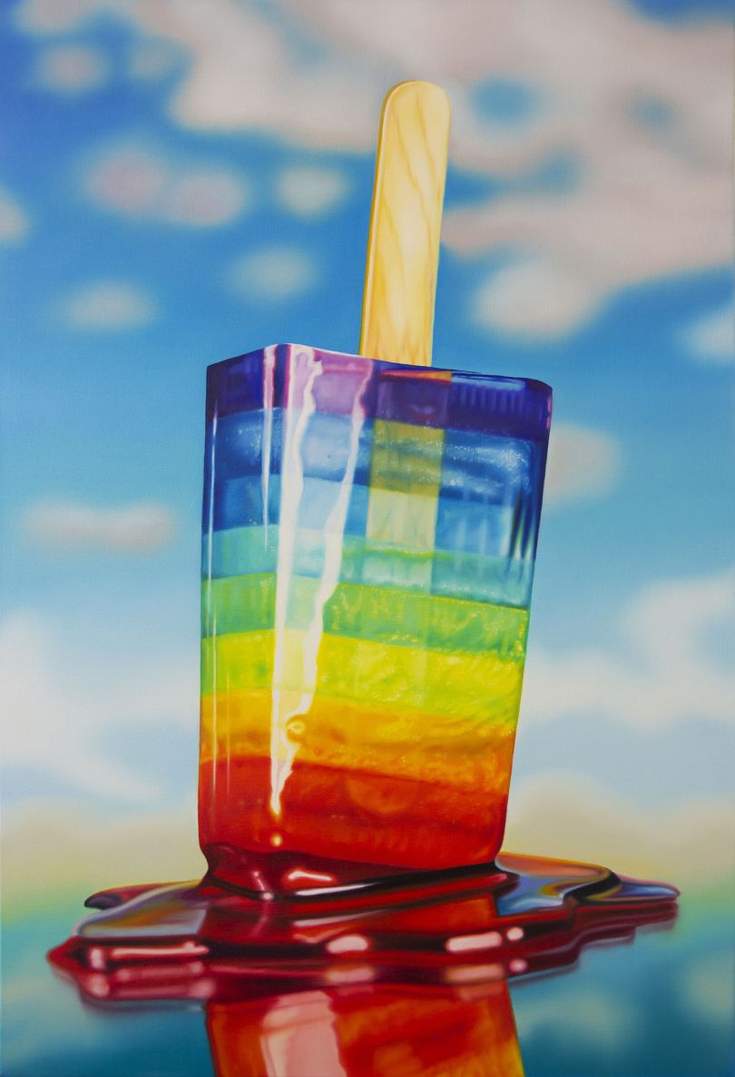 Rainbow Popsicle, 2021 © Sarah Graham