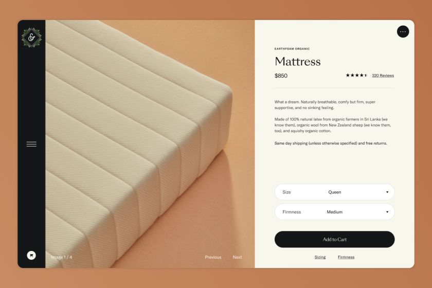 Bed brand Earthfoam launches 'space-age' retro identity to celebrate its sustainability
