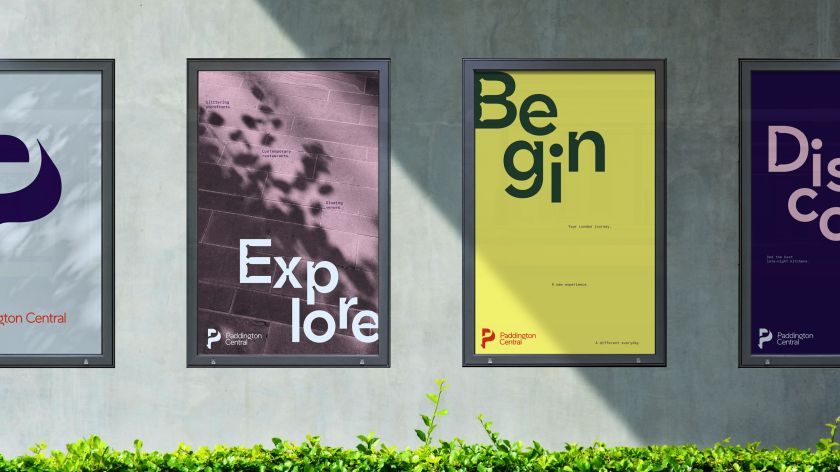 DixonBaxi celebrates the heritage and history of Paddington Central in dynamic placemaking brand