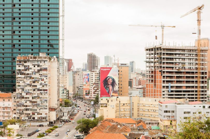 A view of Luanda skyscrapers
