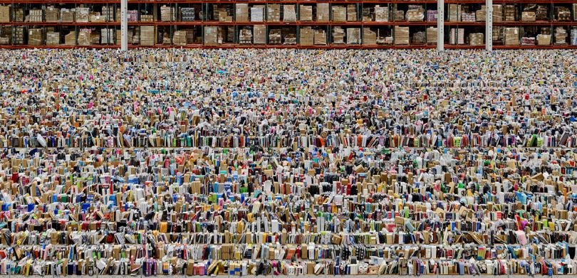 Andreas Gursky Amazon, 2016 Inkjet-Print 207 x 407 x 6.2 cm © Andreas Gursky/DACS, 2017 Courtesy: Sprüth Magers