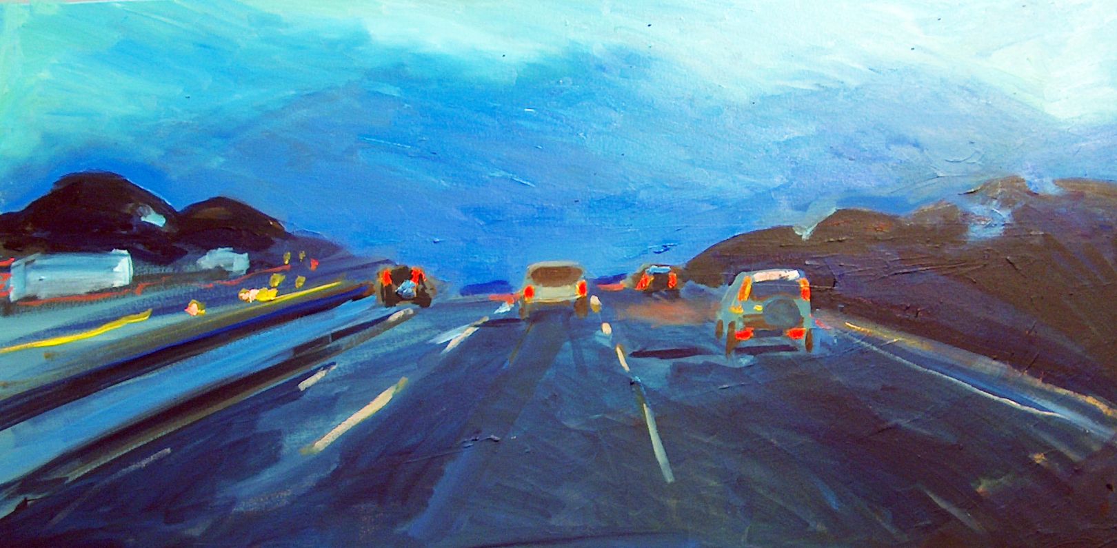 Out on the Road Paintings to celebrate our love of the automobile