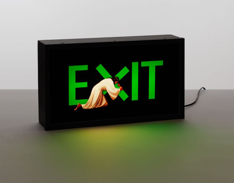 Exit Jesus © Nancy Fouts. All images courtesy of the artist and Hang-Up Gallery