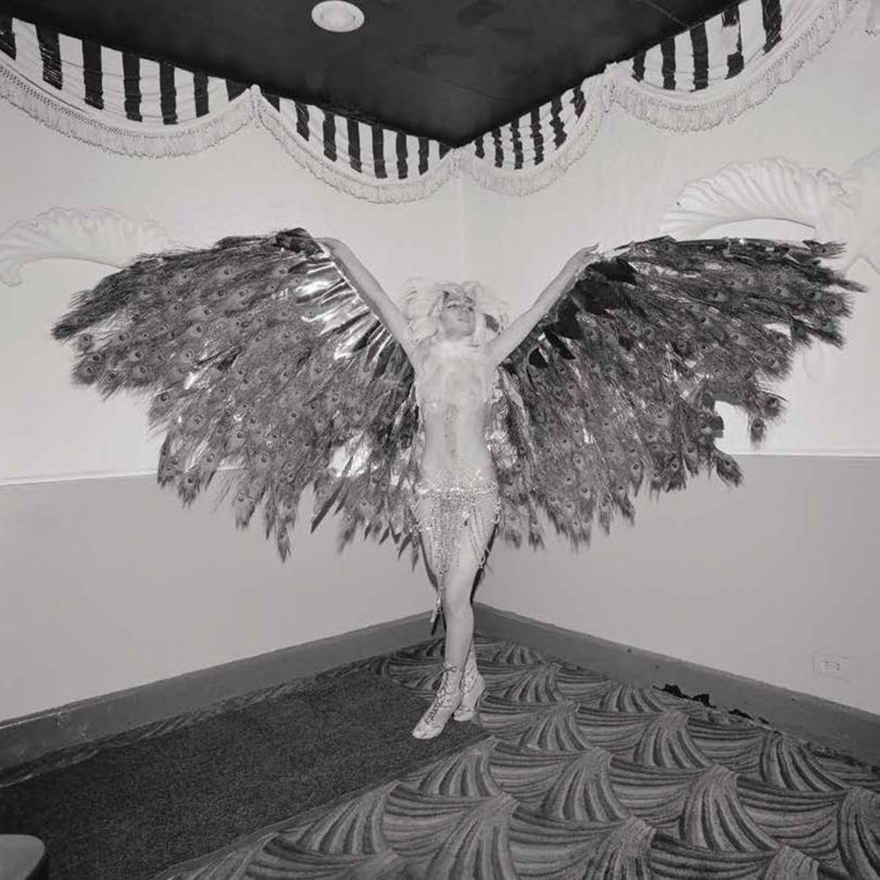 Spreading Wings at the COYOTE Hookers Masquerade Ball, NY, February 1977 ©Meryl Meisler