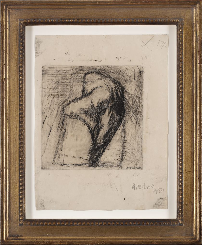 Frank Auerbach, Reclining Nude