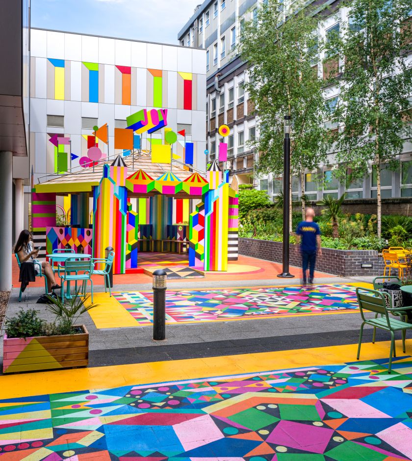 Joy Garden © Morag Myerscough. Photography: Gareth Gardner