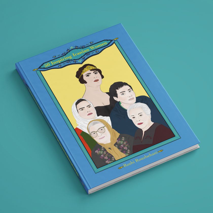 Roshi's self-published book celebrates Iranian women from all walks of life