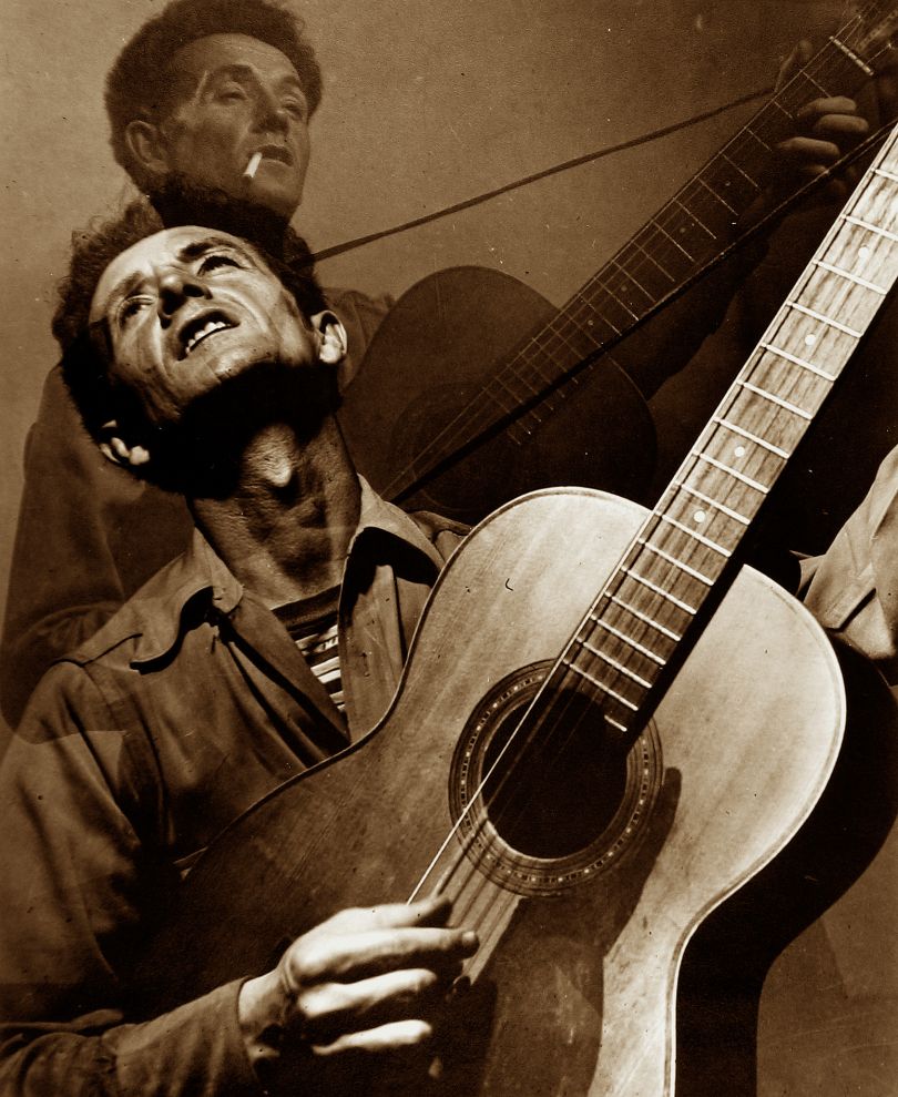 Sid Grossman, Woody Guthrie, c.1948