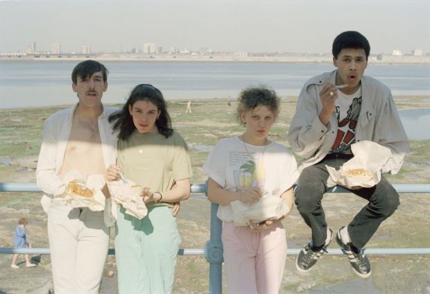 Beans + Chips 2, Tower Promenade, From 'The Pier Head' Series, Tom Wood, 1990. Via Creative Boom submission.
