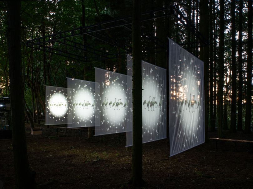 Art installation at Green Man, 2019