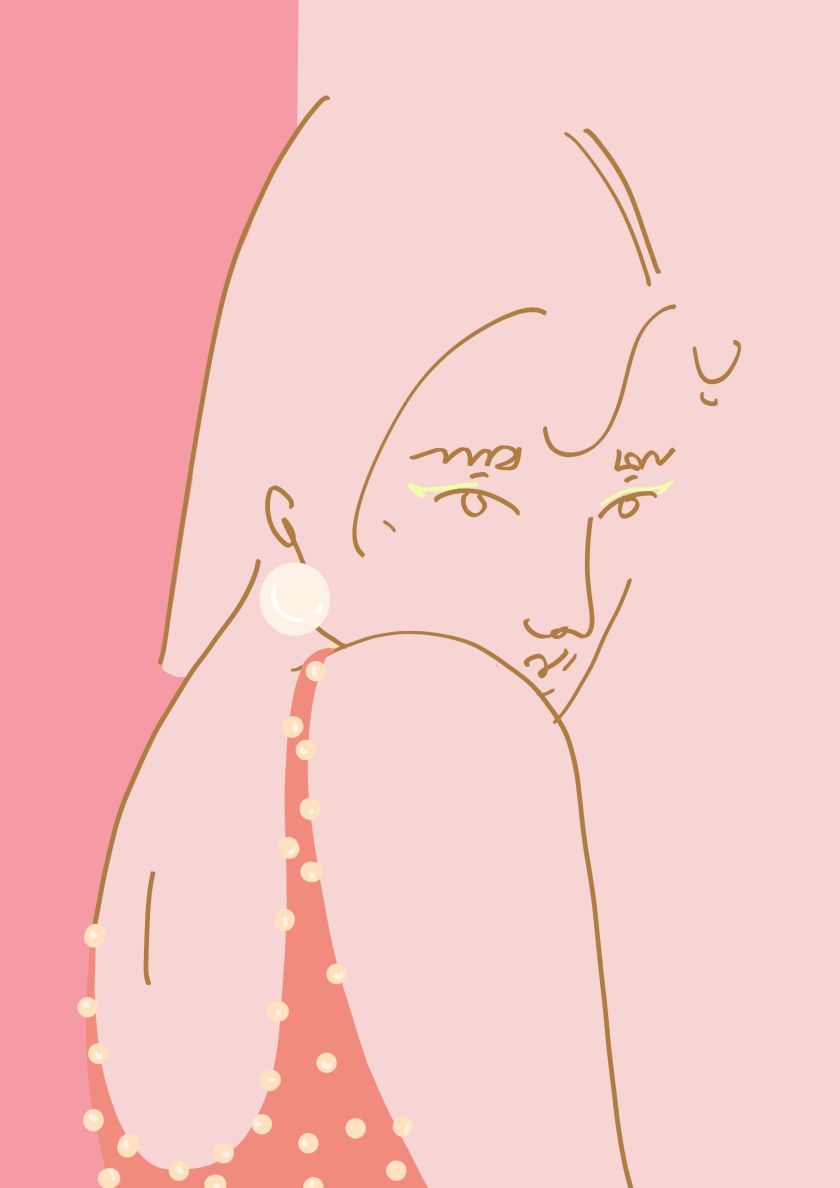 Wenching Tang's elegant illustrations are an expression of her introverted personality