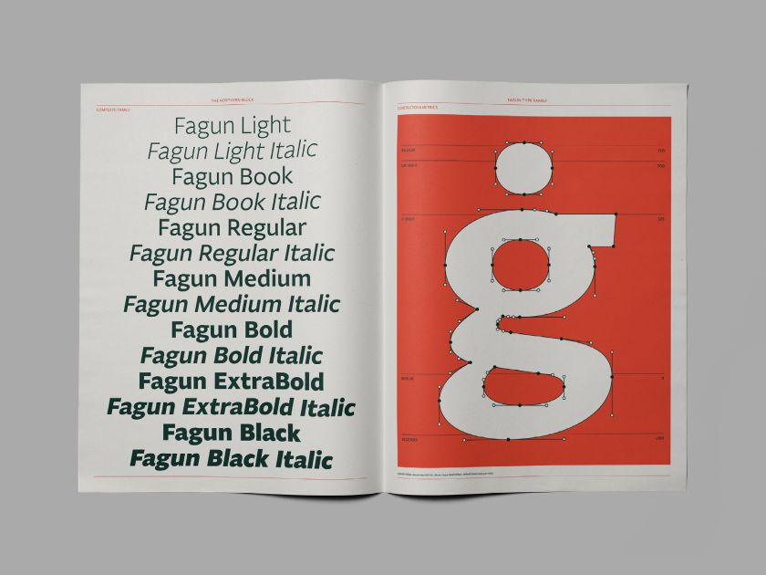 The Northern Block produces Fagun, a versatile type family with Victorian roots