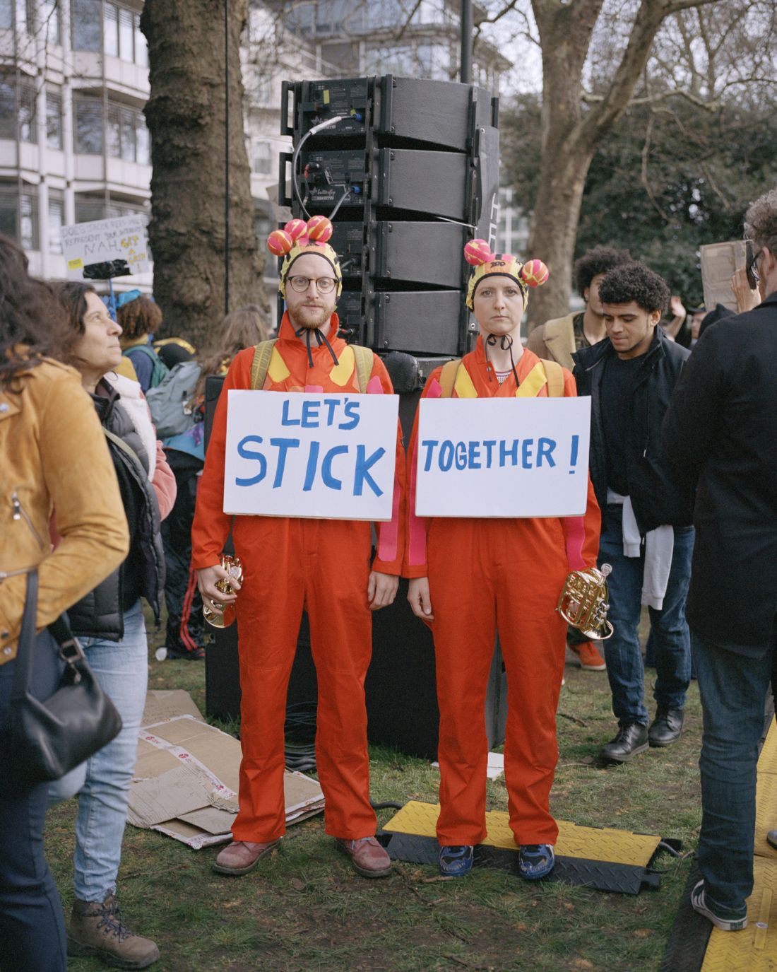People’s Vote march, Park Lane, London